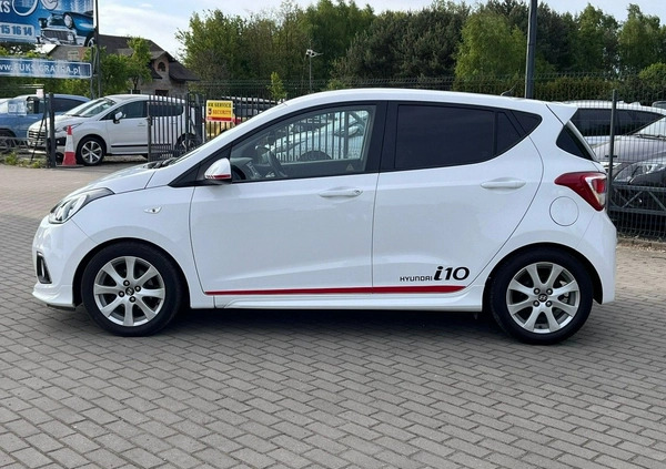 Hyundai i10 cena 29900 przebieg: 103000, rok produkcji 2014 z Koziegłowy małe 301